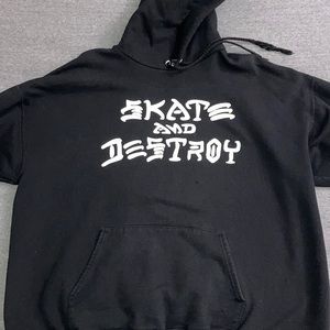Thrasher skate and destroy hoodie